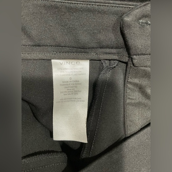 Vince Black Ankle Pants - Picture 7 of 8